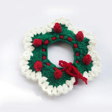 Load image into Gallery viewer, Hand Made Christmas Knitting Pet Bibs - San Frenchie
