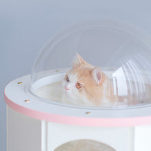 Load image into Gallery viewer, White Rocket Cat Tree
