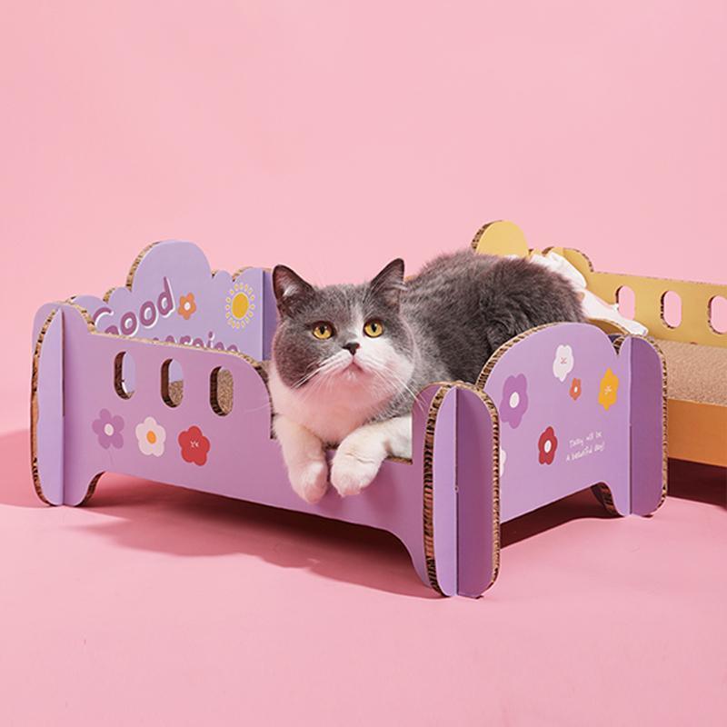 Dormitory Bed Cat Scratcher - San Frenchie