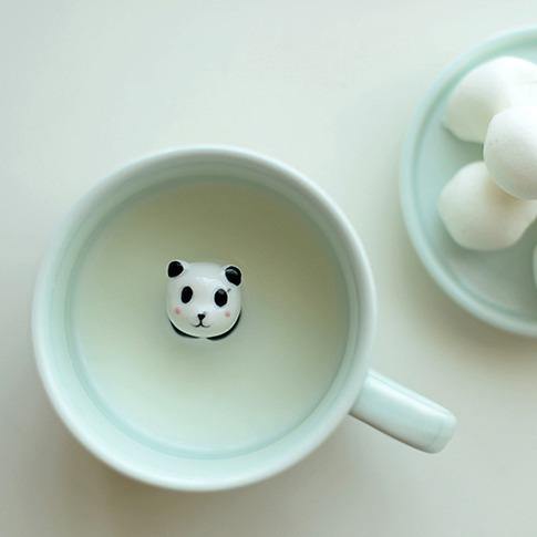 3D Miniature Animal Coffee Mug - San Frenchie