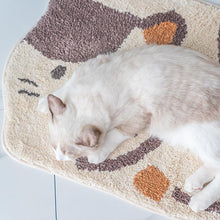 Load image into Gallery viewer, Cat Shaped Plush Mat - San Frenchie
