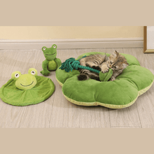 Load image into Gallery viewer, Deluxe Frog Pet Bed - San Frenchie
