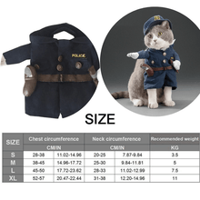 Load image into Gallery viewer, Navy Police -  Pet Halloween Costume - San Frenchie

