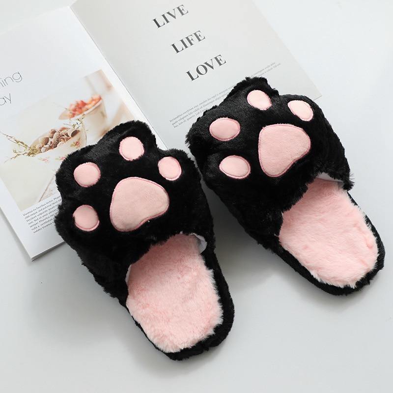 Cute Paw Warm Slippers - San Frenchie