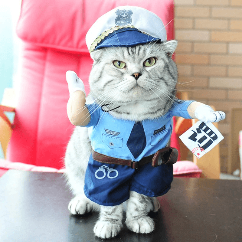 Police -  Pet Halloween Costume - San Frenchie