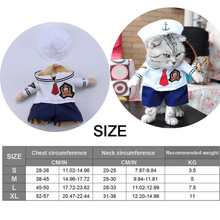 Load image into Gallery viewer, Sailor -  Pet Halloween Costume - San Frenchie
