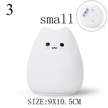 Load image into Gallery viewer, Cartoon Cat Silicone Night Light
