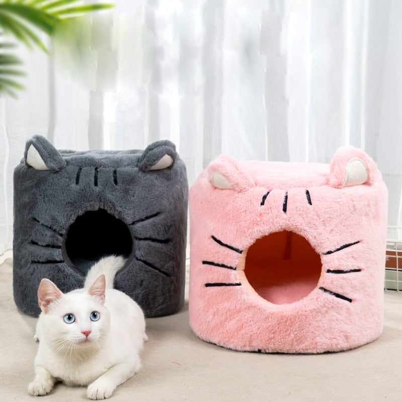 Cat Ears Design Pet Bed