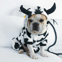 Load image into Gallery viewer, Cow Shaped Pet Hoodie Custom - San Frenchie

