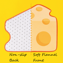 Load image into Gallery viewer, Cheese Shaped Pet Mat - San Frenchie
