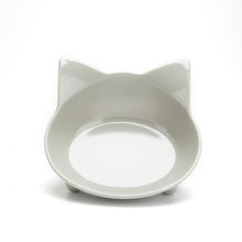 Load image into Gallery viewer, Cat Face Shaped Pet Bowl - San Frenchie
