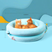 Load image into Gallery viewer, Dinosaur Tail Pet Bed - San Frenchie
