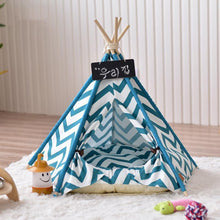 Load image into Gallery viewer, Colorful Wave Pet Tent - San Frenchie
