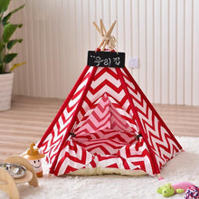 Load image into Gallery viewer, Colorful Wave Pet Tent - San Frenchie
