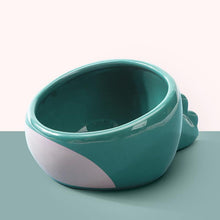 Load image into Gallery viewer, Dinosaur Tail Ceramic Dog Bowl - San Frenchie
