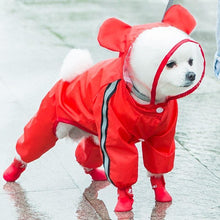 Load image into Gallery viewer, Four-Legged Waterproof Raincoat - San Frenchie
