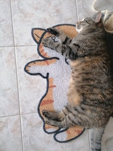Load image into Gallery viewer, Sleeping Cat Floor Mat
