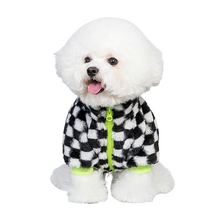 Load image into Gallery viewer, Black and White Pet Suit
