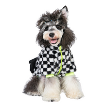 Load image into Gallery viewer, Black and White Pet Suit
