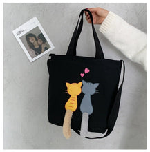 Load image into Gallery viewer, 3D Cat Canvas Bag
