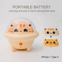 Load image into Gallery viewer, Cute Cat Portable Phone Battery Power Bank
