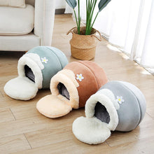 Load image into Gallery viewer, Honey Jar Plush Pet House - San Frenchie
