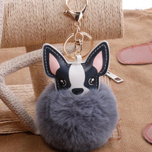 Load image into Gallery viewer, Pompom Key Chain - San Frenchie
