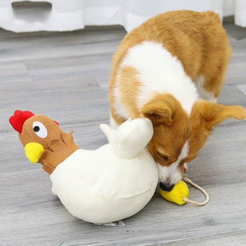 Hen Lay Egg Snuffle Toy - San Frenchie