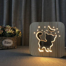 Load image into Gallery viewer, 3D Wooden Night Light - San Frenchie
