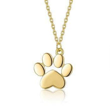 Load image into Gallery viewer, Dog Paw Pendant Necklace - San Frenchie
