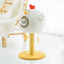 Load image into Gallery viewer, Chubby Chick Style Condo Cat Tree - San Frenchie
