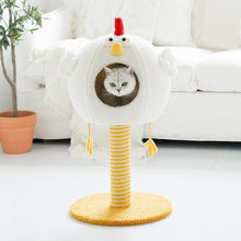 Load image into Gallery viewer, Chubby Chick Style Condo Cat Tree - San Frenchie
