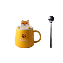 Load image into Gallery viewer, Ceramic Mug w/ Phone Stand - San Frenchie
