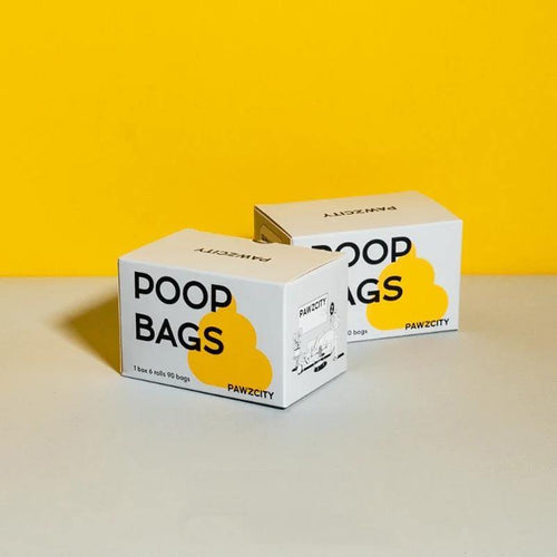 Tough Eco-friendly Poop Bags - 6 Rolls - San Frenchie